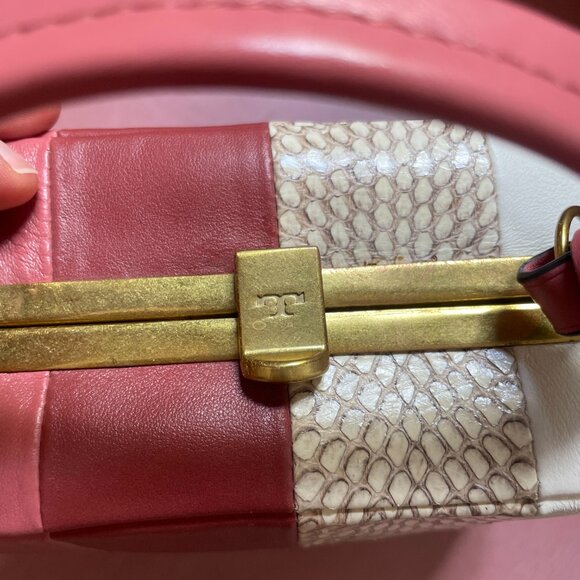 Tory Burch hard shell mini bag - never worn - Picture 3 of 6